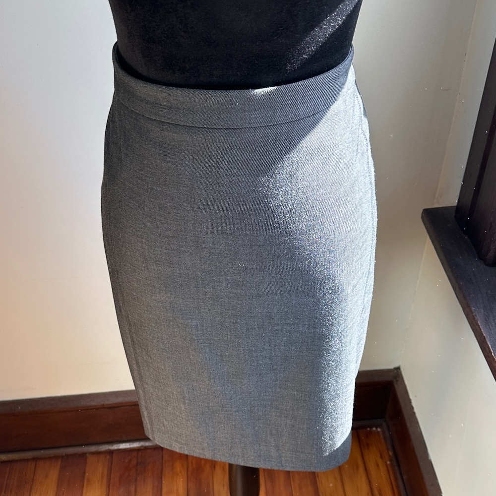 Ann Taylor Charcoal Pencil Skirt